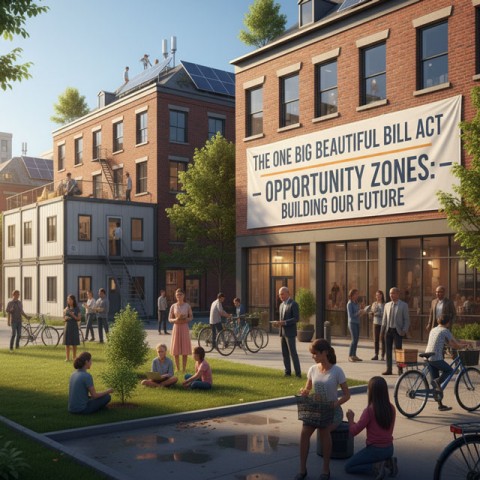 OBBBA Revives (and Reshapes) Opportunity Zones:  How to Use QOFs to Crush Capital Gains